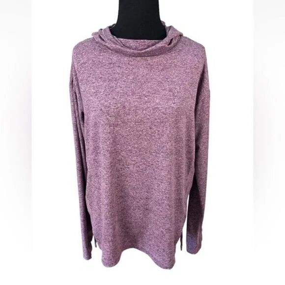 Athleta Uptempo II Hoodie Jersey Knit Lightweight Sweatshirt Size 3X - Picture 2 of 11